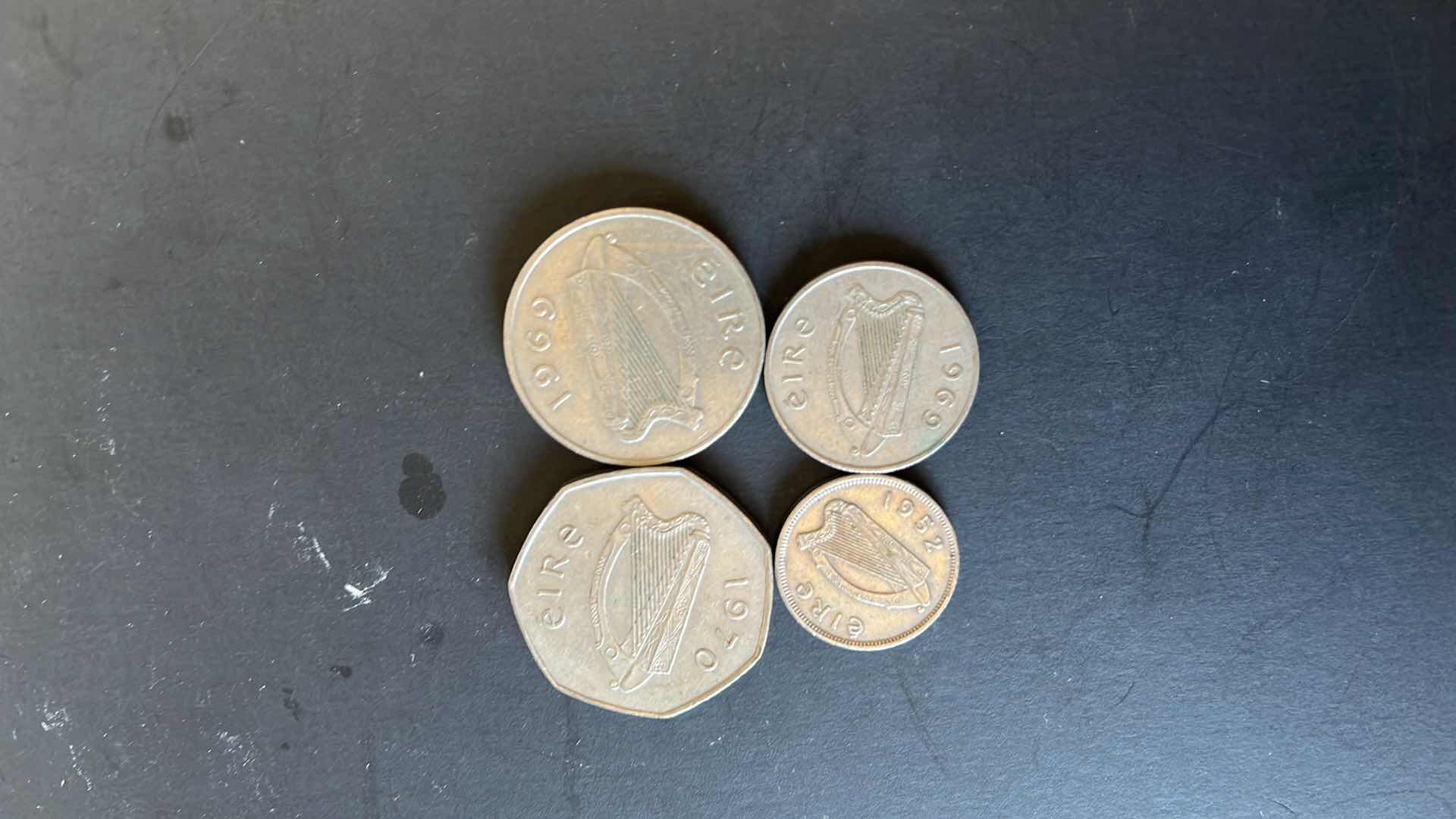 Photo 2 of IRELAND SET OF 4 COINS