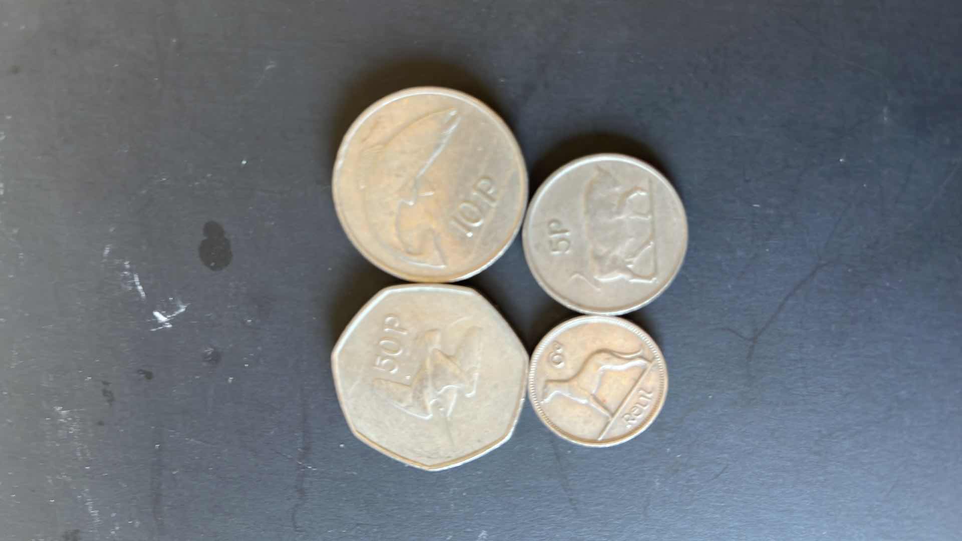 Photo 1 of IRELAND SET OF 4 COINS
