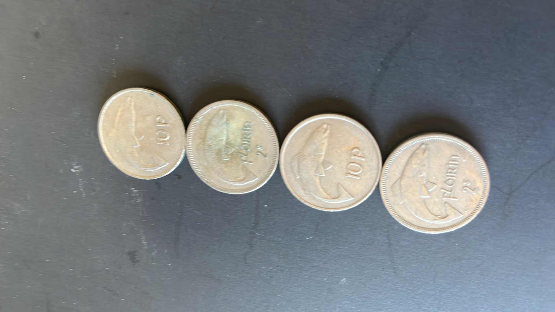 Photo 1 of IRELAND SET OF 4 COINS