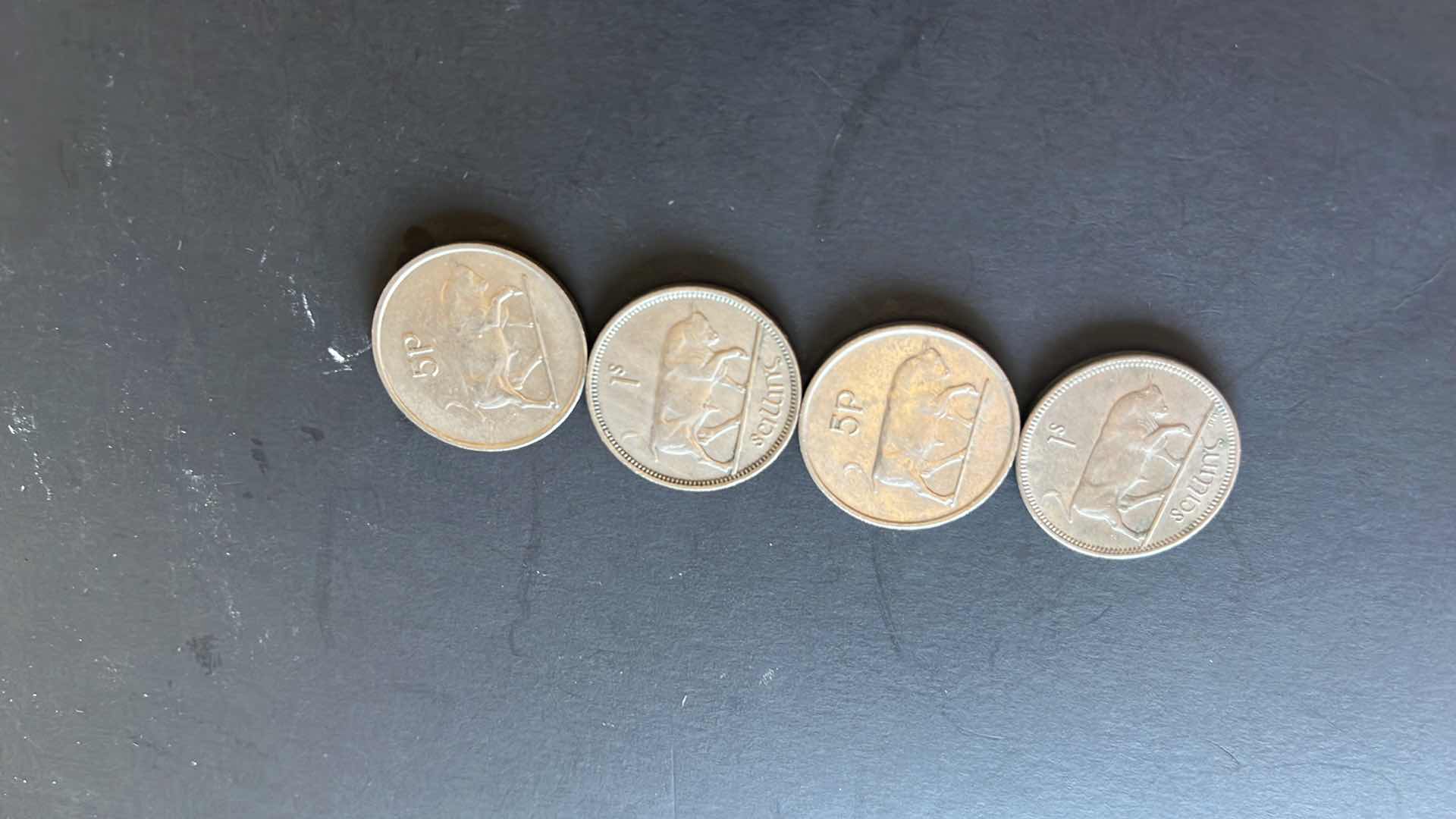 Photo 1 of IRELAND SET OF 4 COINS