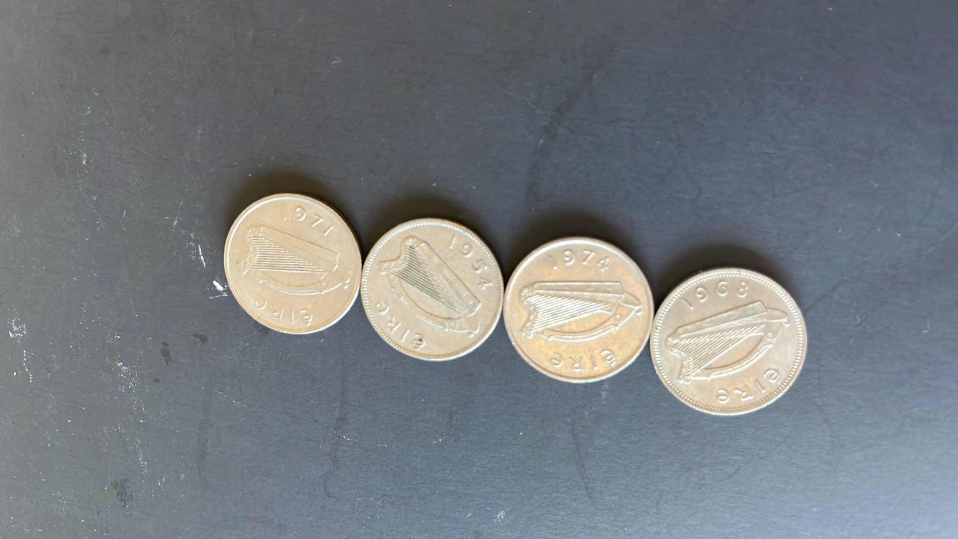Photo 1 of IRELAND SET OF 4 COINS