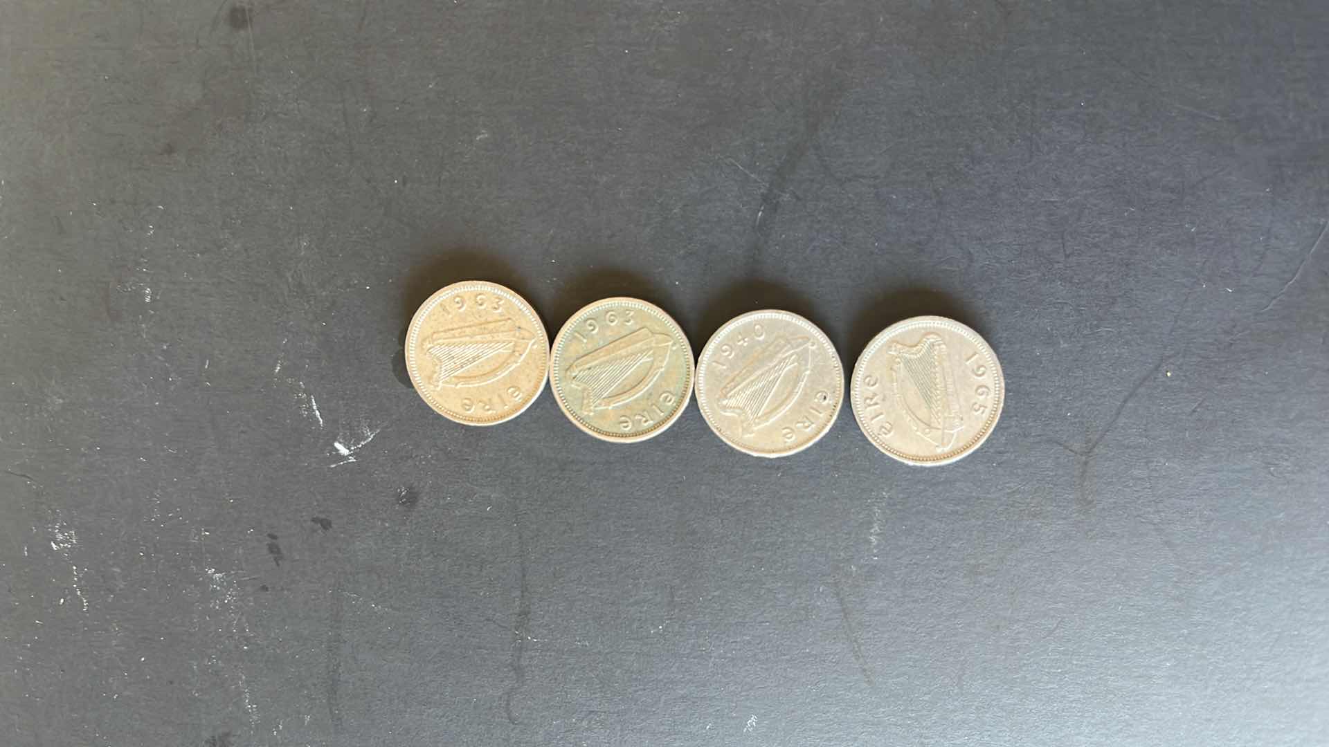 Photo 1 of IRELAND SET OF 4 COINS