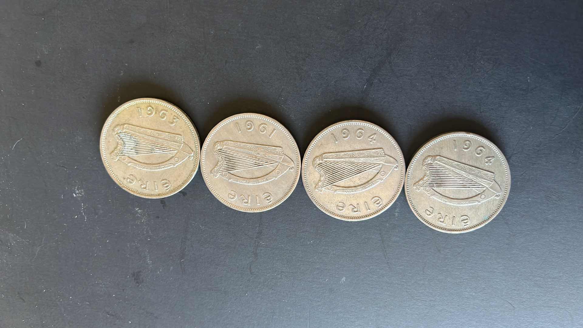 Photo 1 of IRELAND SET OF 4 COINS