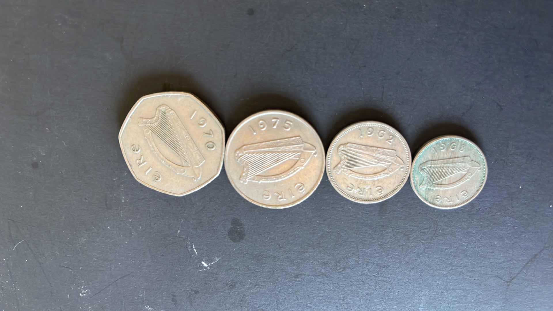Photo 2 of IRELAND SET OF 4 COINS