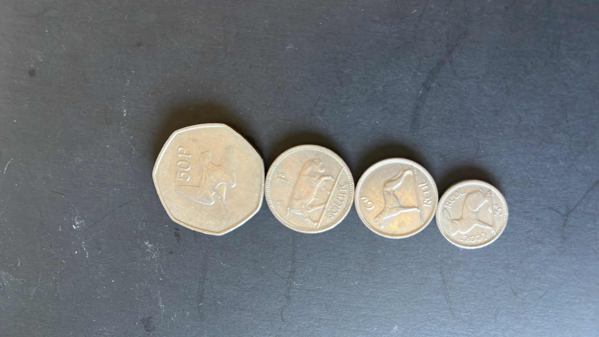 Photo 1 of IRELAND SET OF 4 COINS