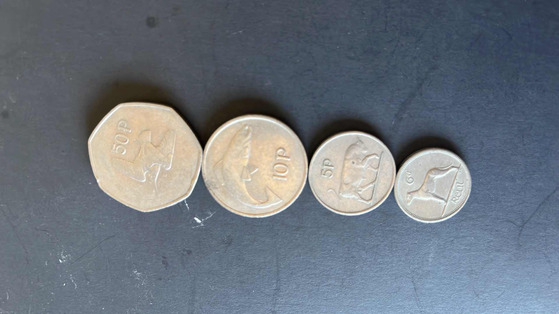 Photo 1 of IRELAND SET OF 4 COINS