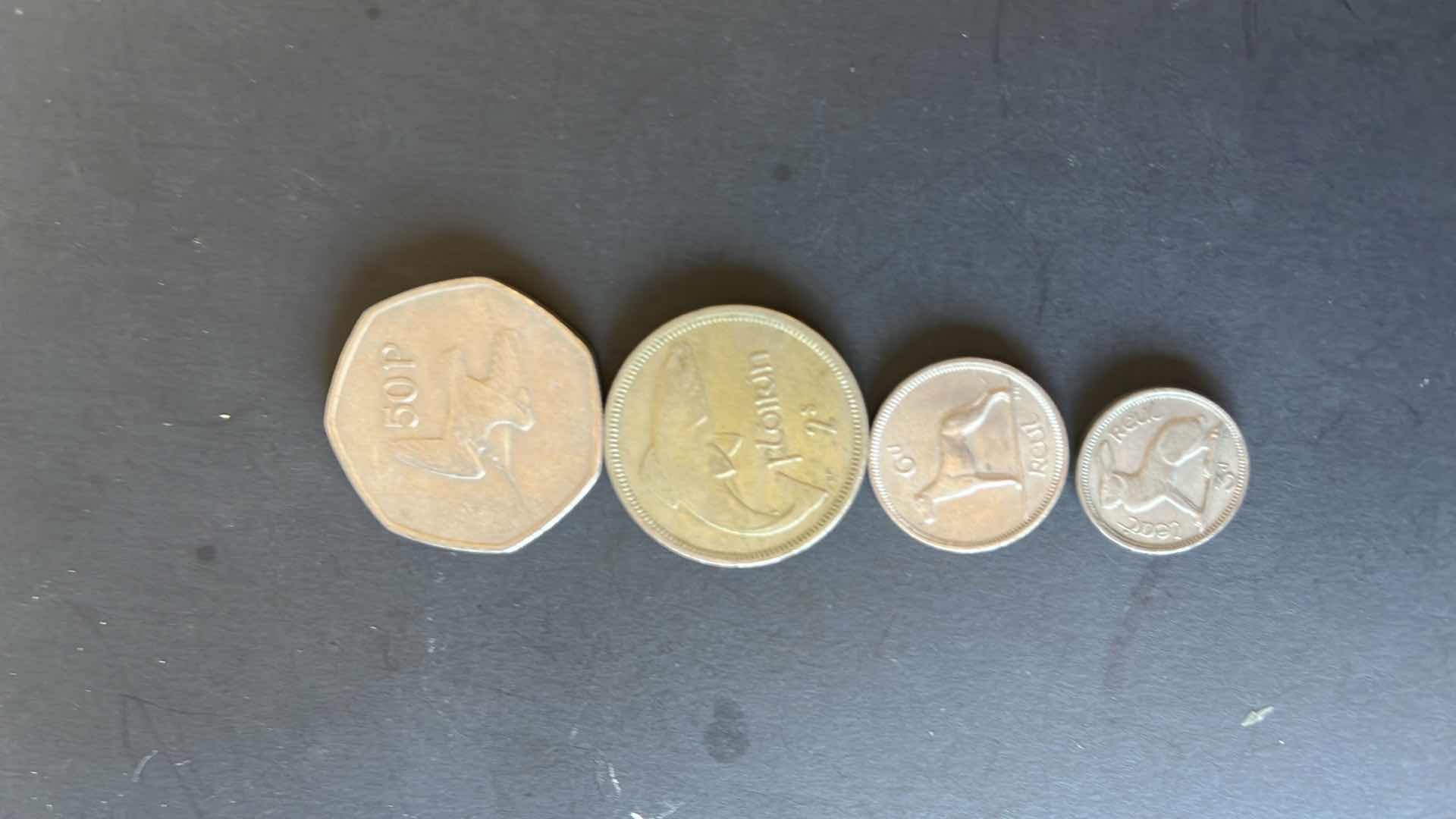 Photo 1 of IRELAND SET OF 4 COINS