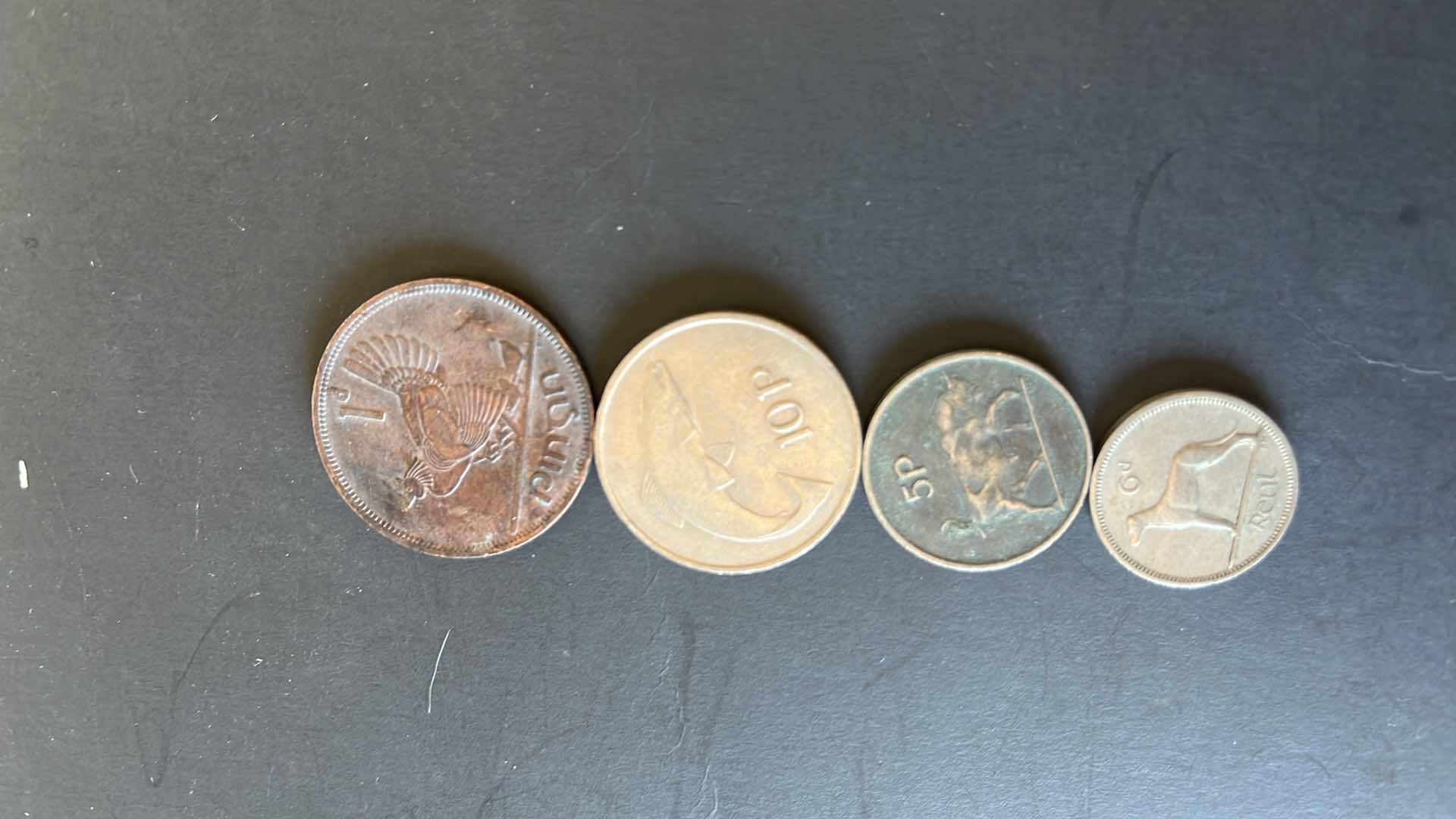 Photo 1 of IRELAND SET OF 4 COINS