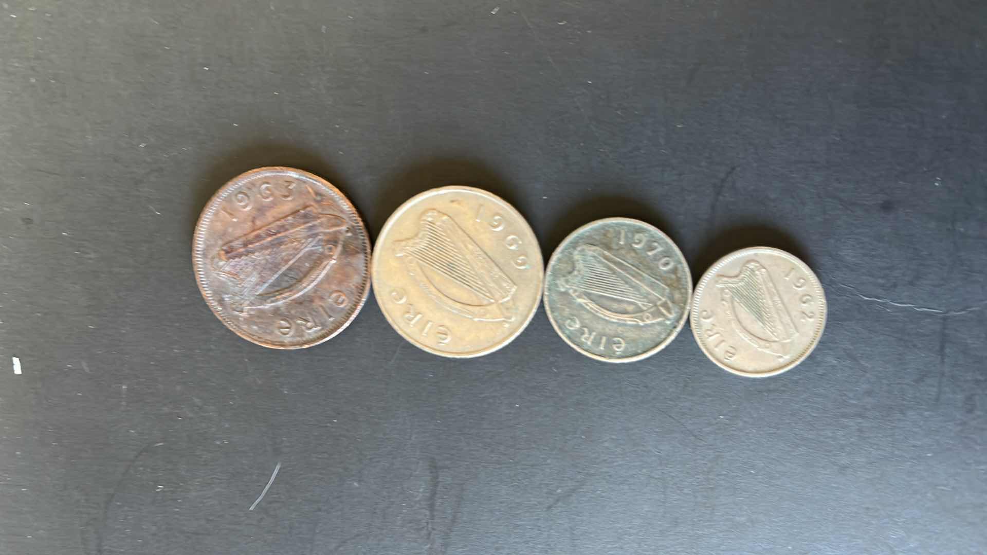 Photo 2 of IRELAND SET OF 4 COINS