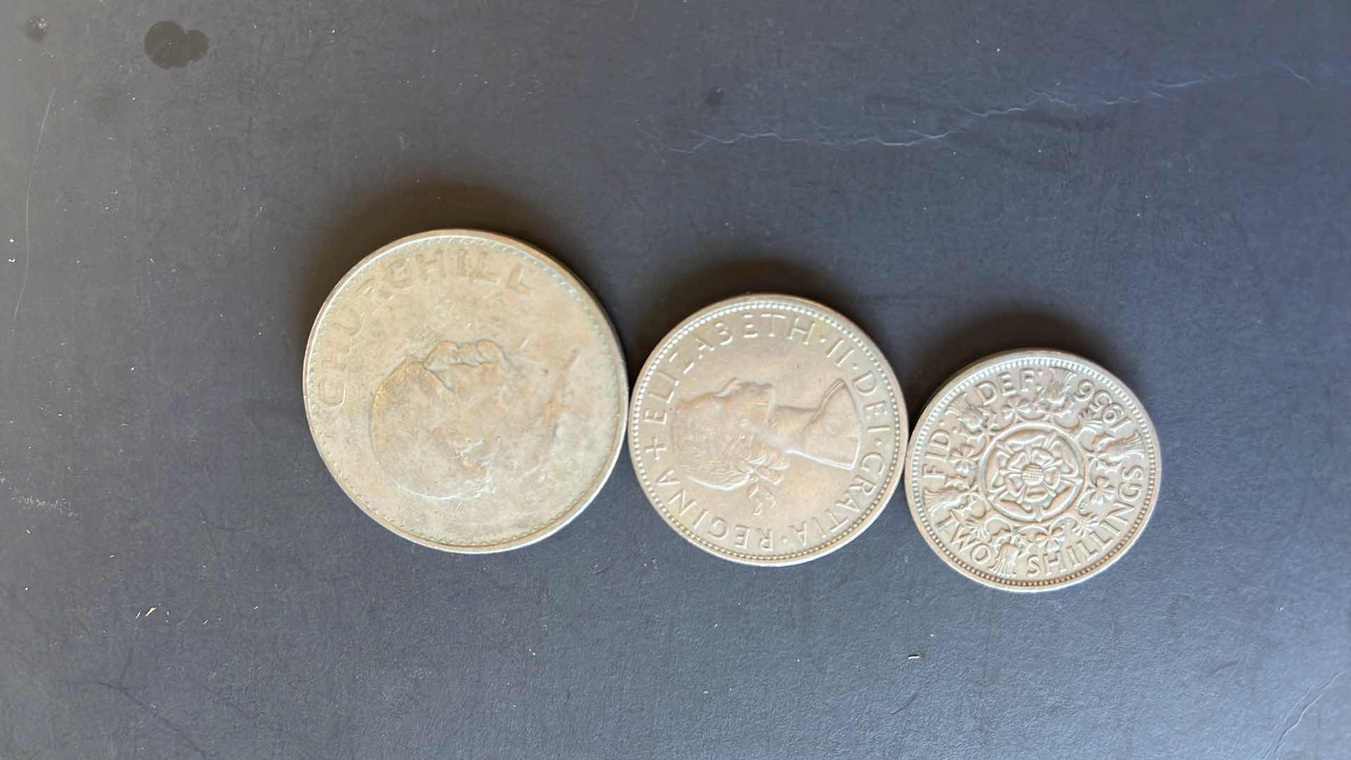 Photo 1 of ENGLAND SET OF 3 COINS