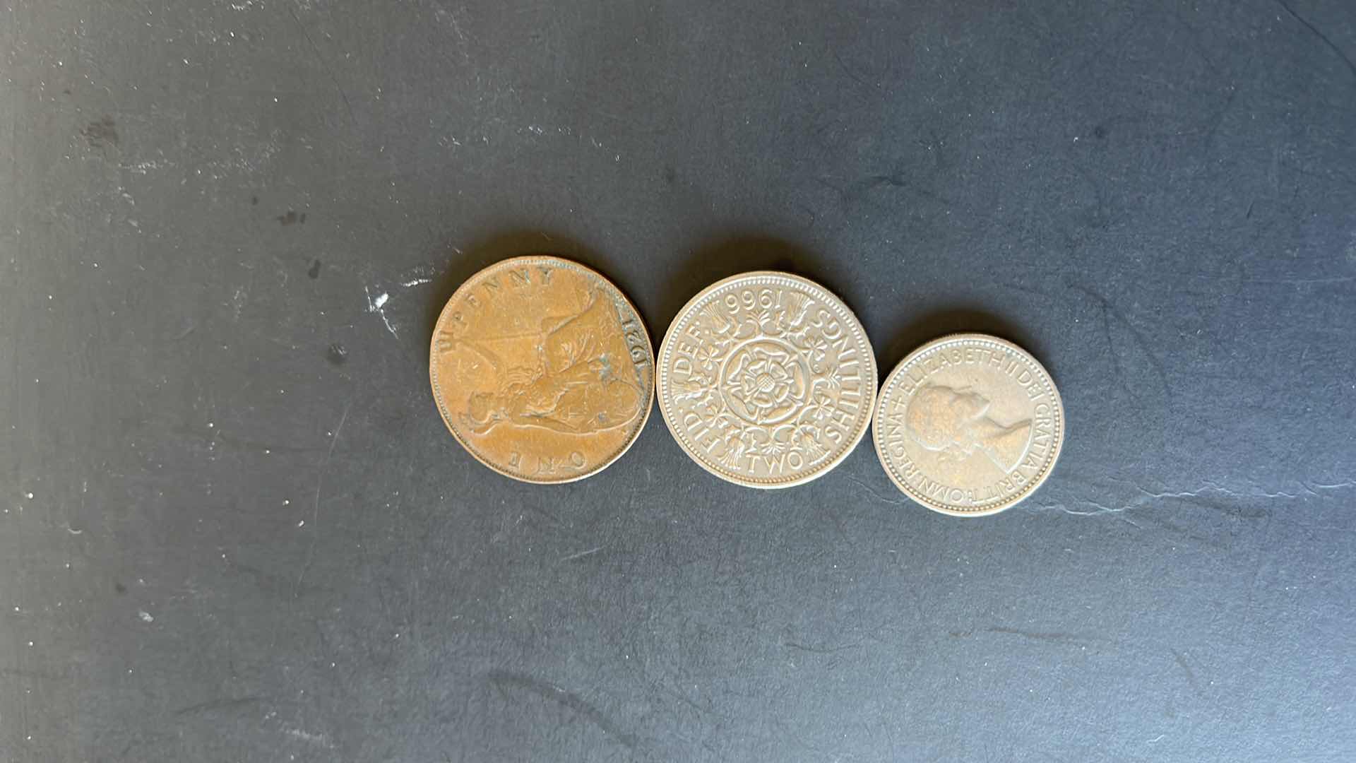 Photo 1 of ENGLAND SET OF 3 COINS