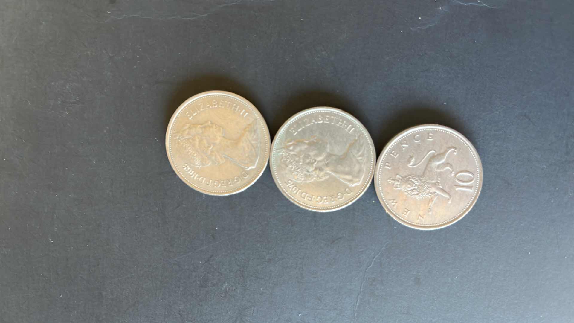 Photo 1 of ENGLAND SET OF 3 COINS