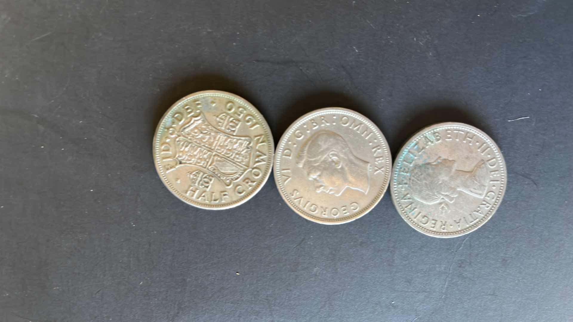 Photo 1 of ENGLAND SET OF 3 COINS