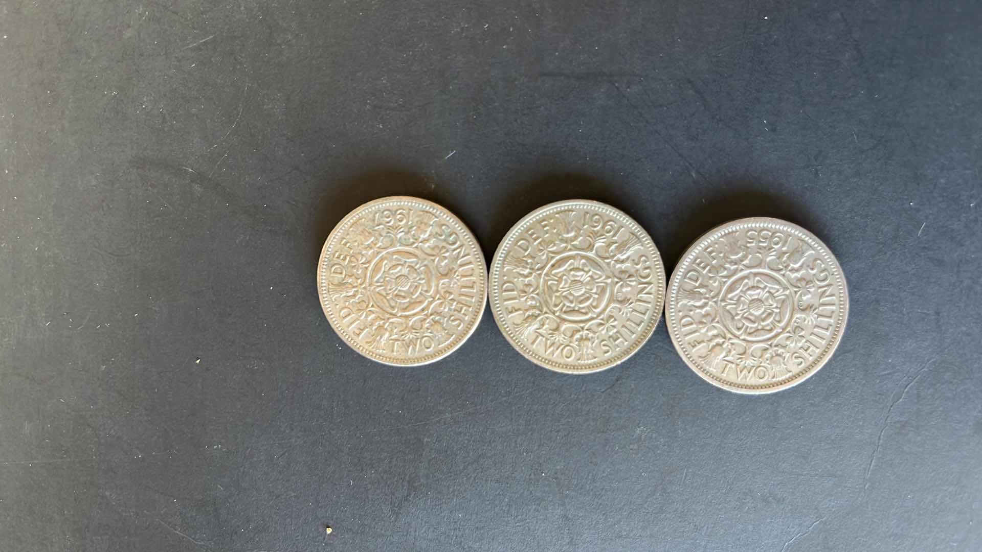 Photo 2 of ENGLAND SET OF 3 COINS