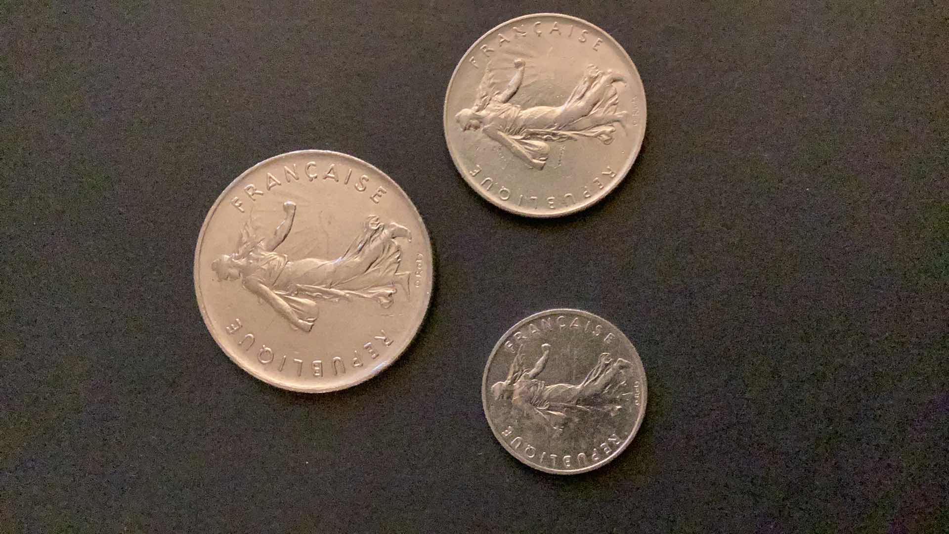 Photo 1 of 3 FRENCH COINS