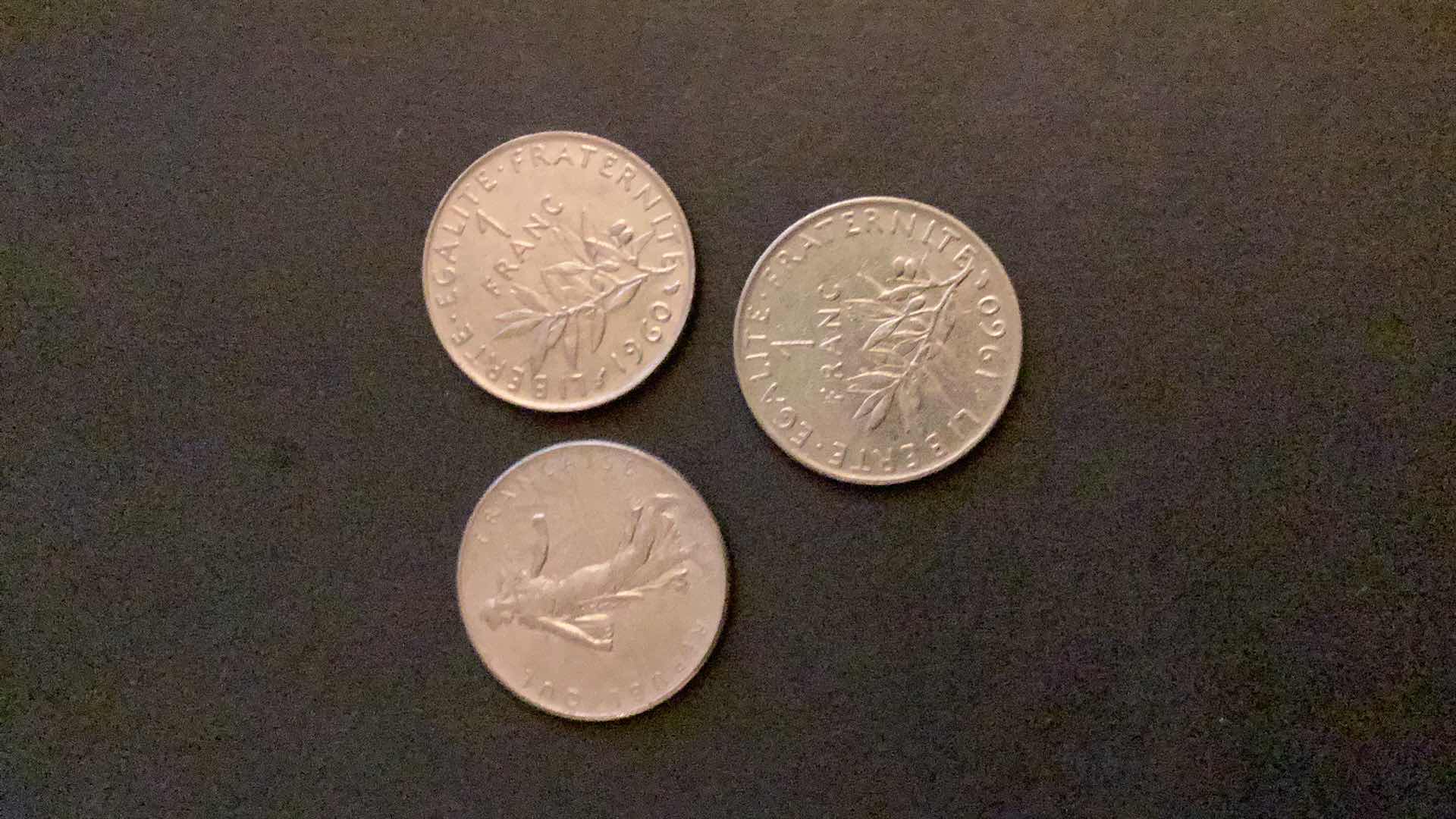 Photo 1 of 3 FRENCH COINS