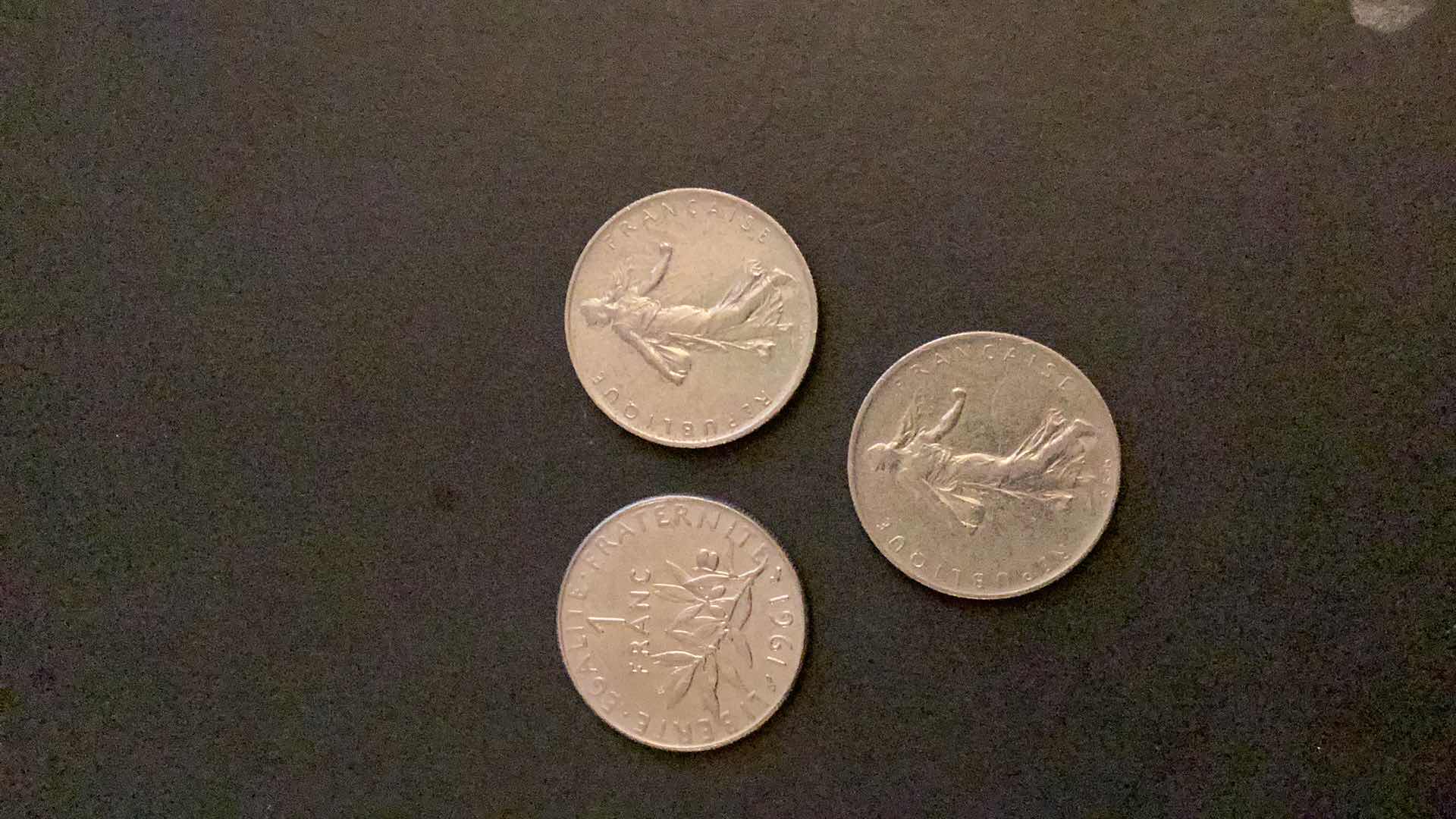 Photo 1 of 3 FRENCH COINS