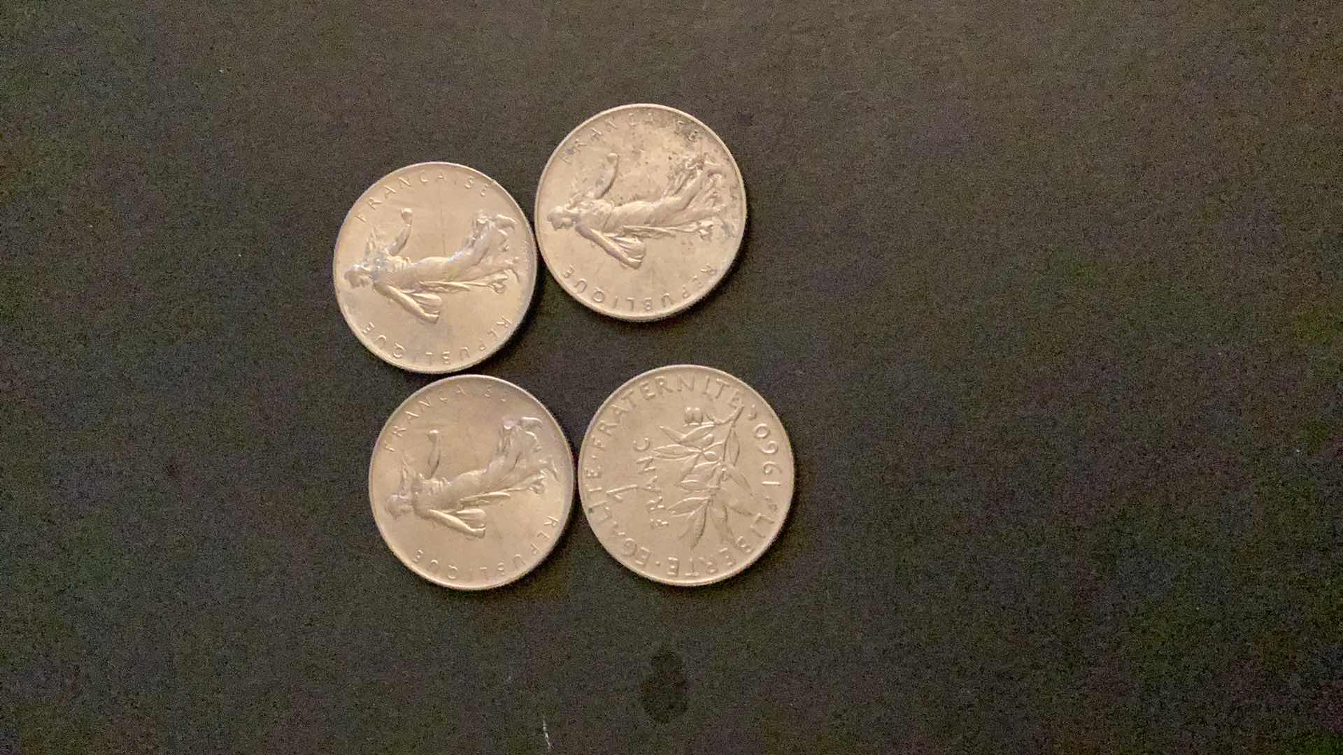 Photo 1 of 4 FRENCH COINS