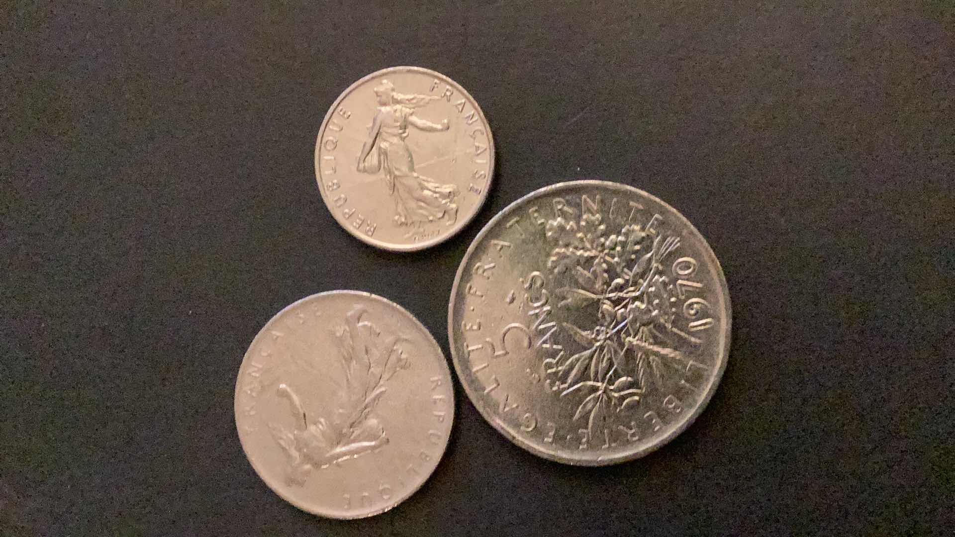 Photo 1 of 3 FRENCH COINS