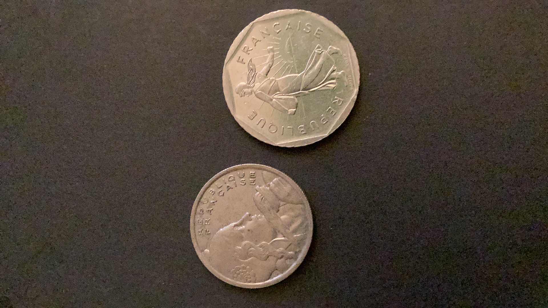 Photo 1 of 2 FRENCH COINS