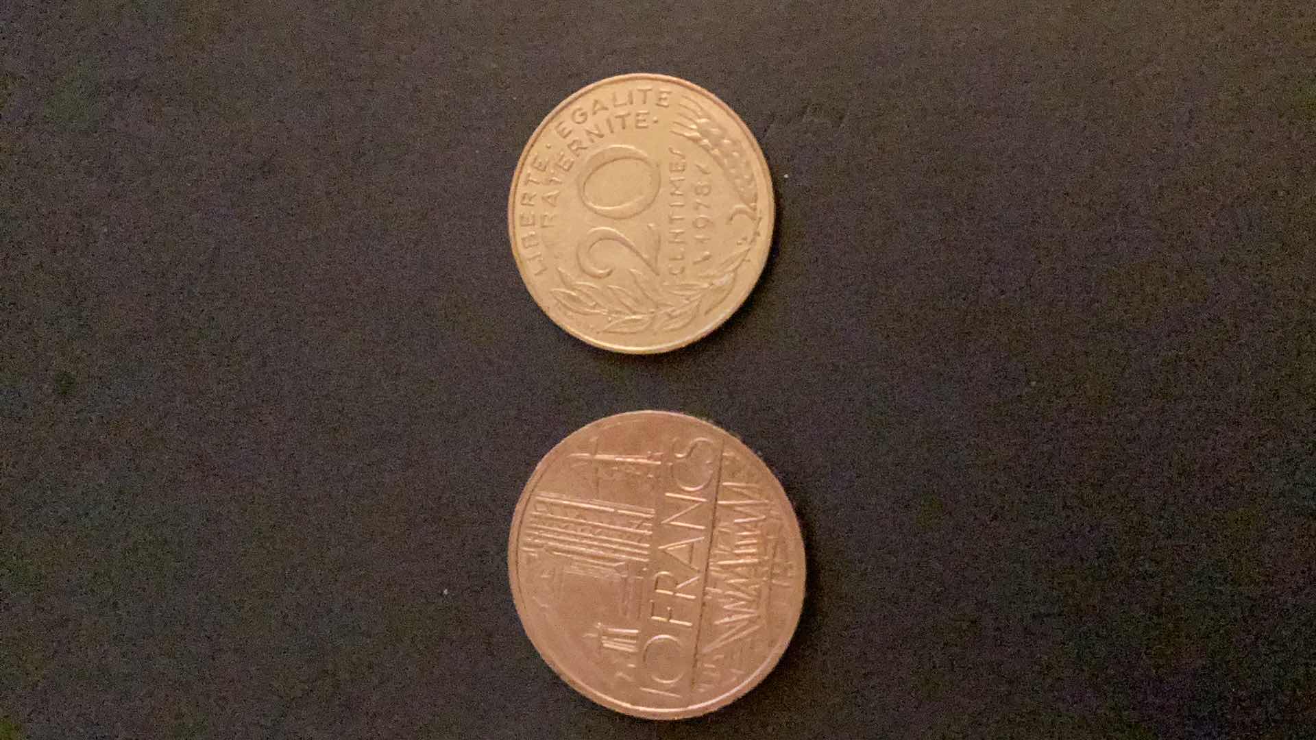 Photo 1 of 2 FRENCH COINS