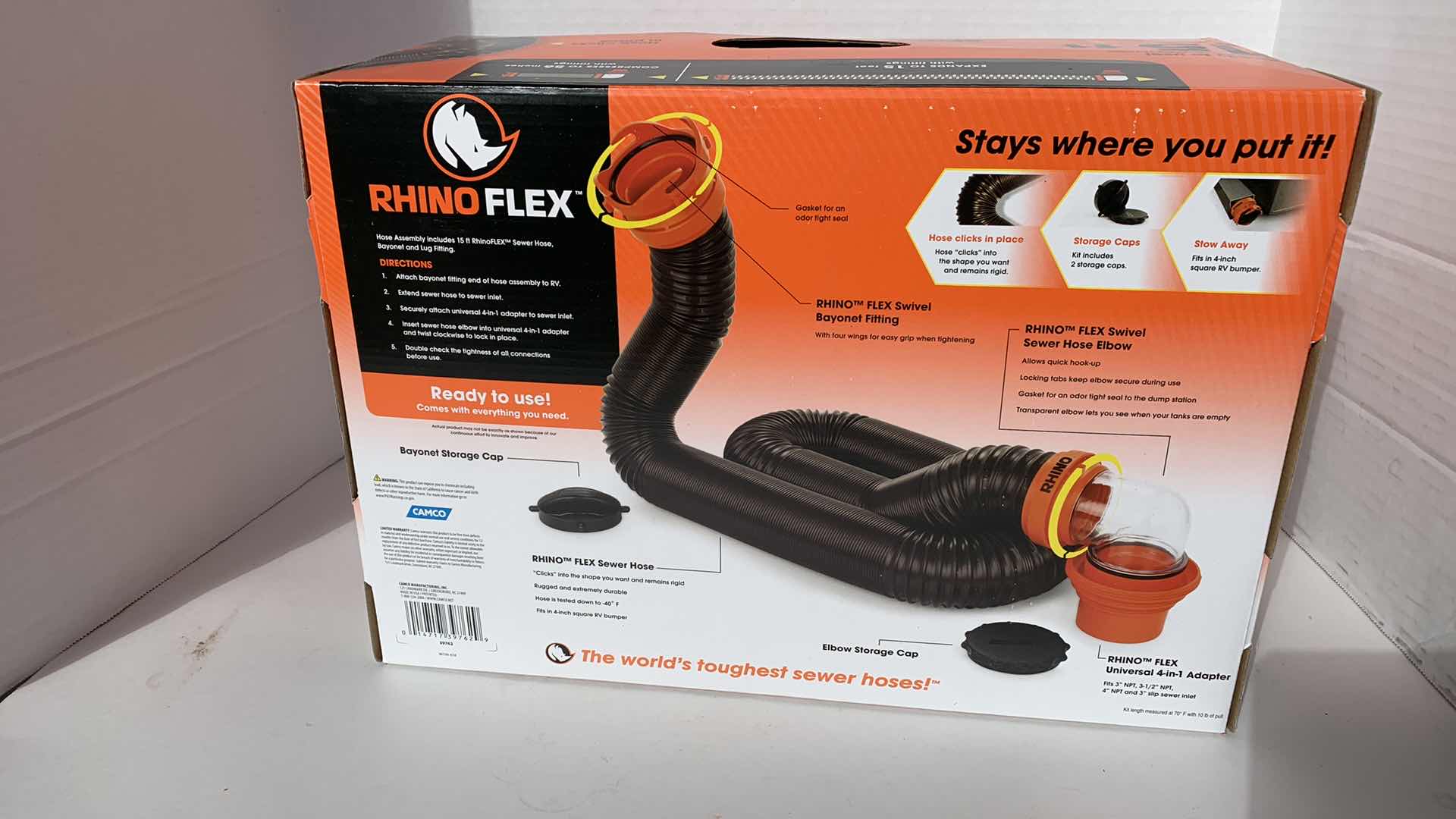 Photo 1 of RHINO FLEX RV SEWER HOSE KIT