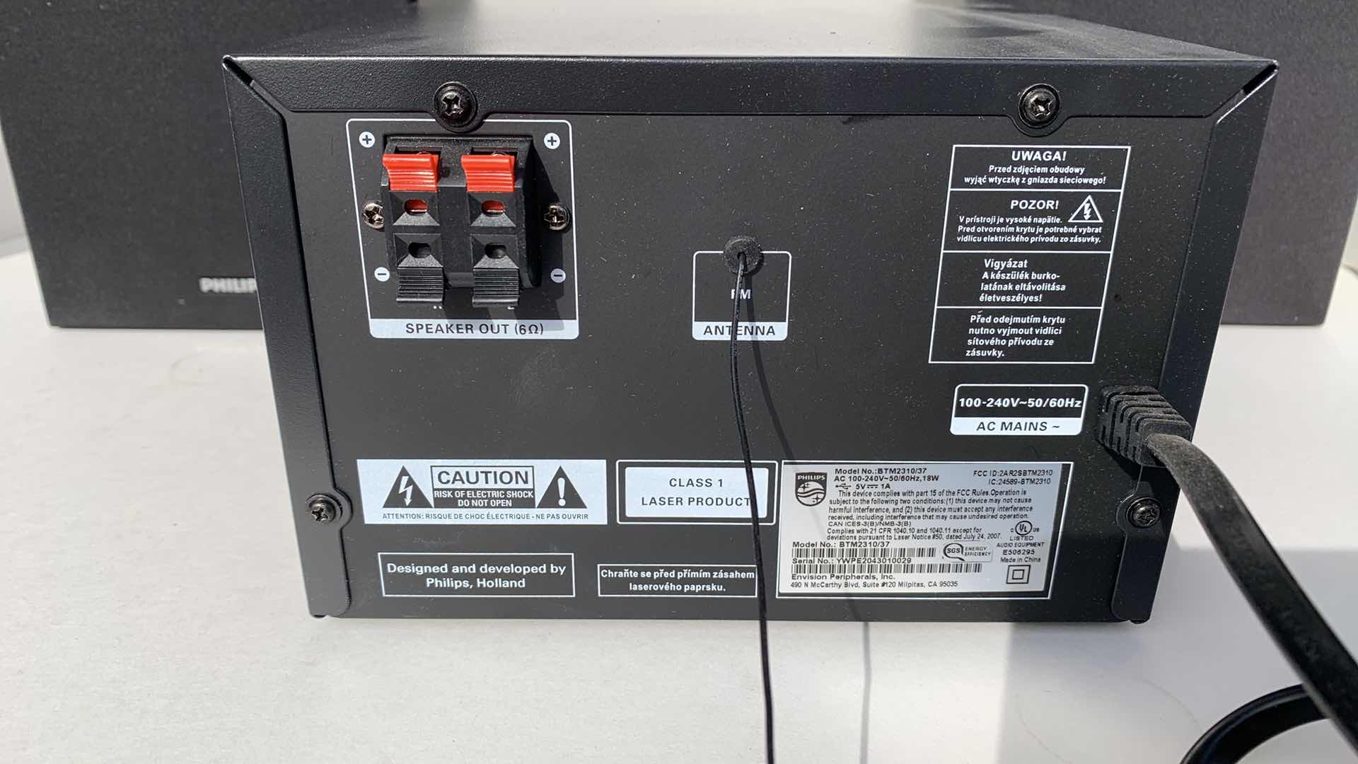 Photo 3 of PHILIPS MICRO MUSIC SYSTEM BTM2310