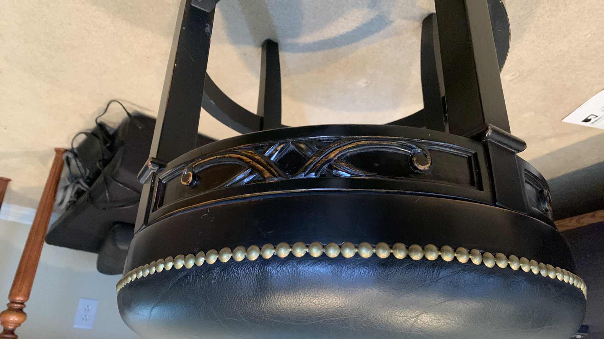 Photo 1 of NAIL HEAD 360 SWIVEL BAR CHAIR