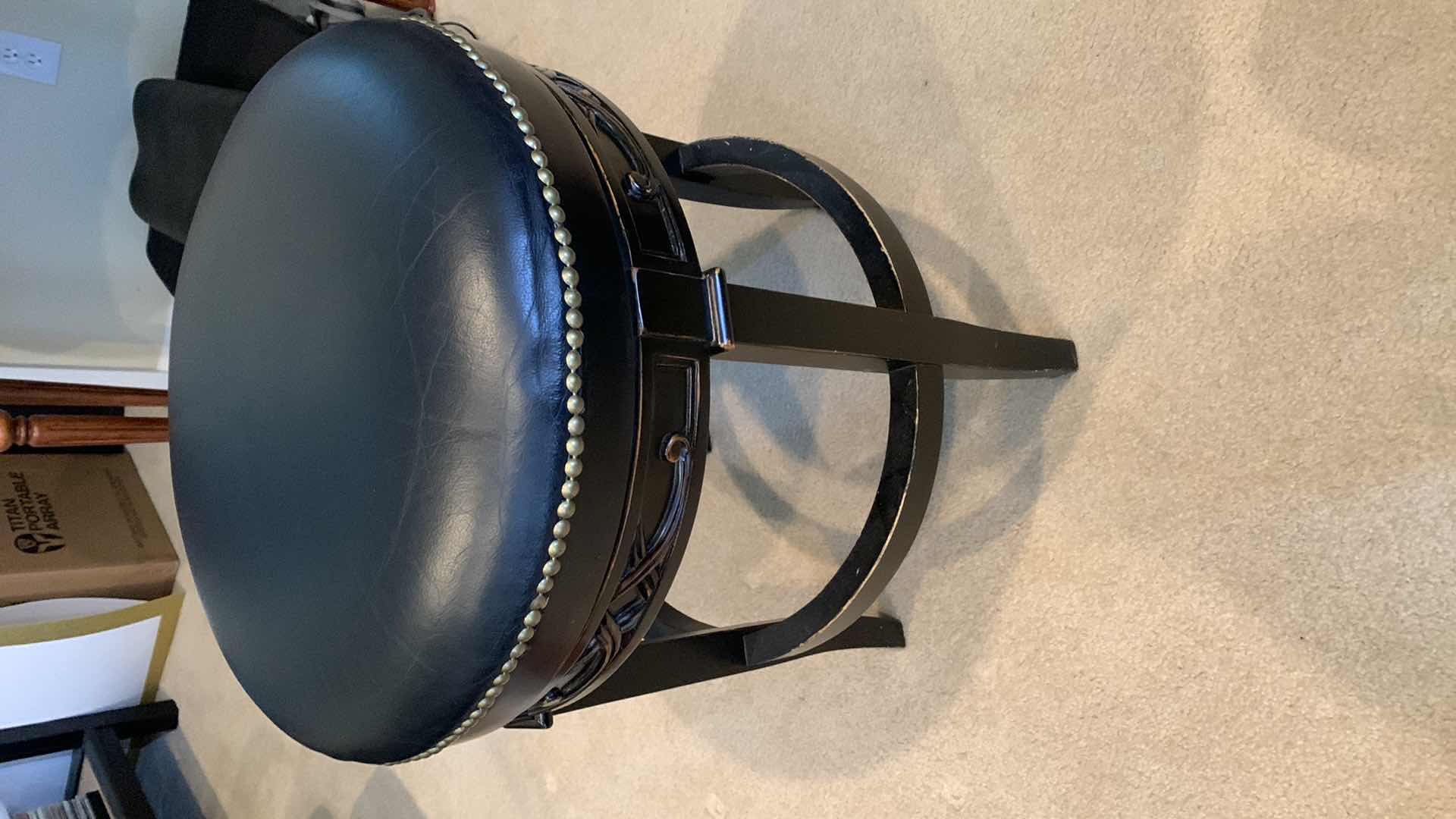 Photo 1 of NAIL HEAD 360 SWIVEL BAR CHAIR