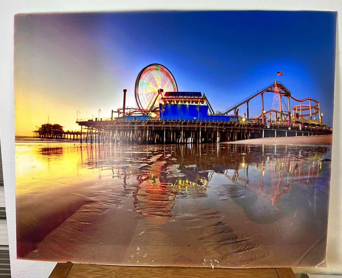 Photo 1 of PIER POSTER BOARD UNFRAMED ARTWORK 40“ x 32“