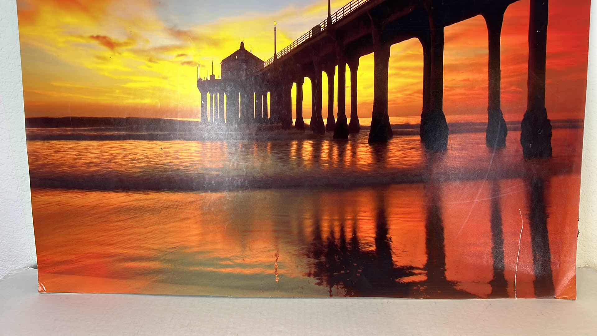 Photo 4 of PIER POSTER BOARD UNFRAMED ARTWORK 30” x 30
