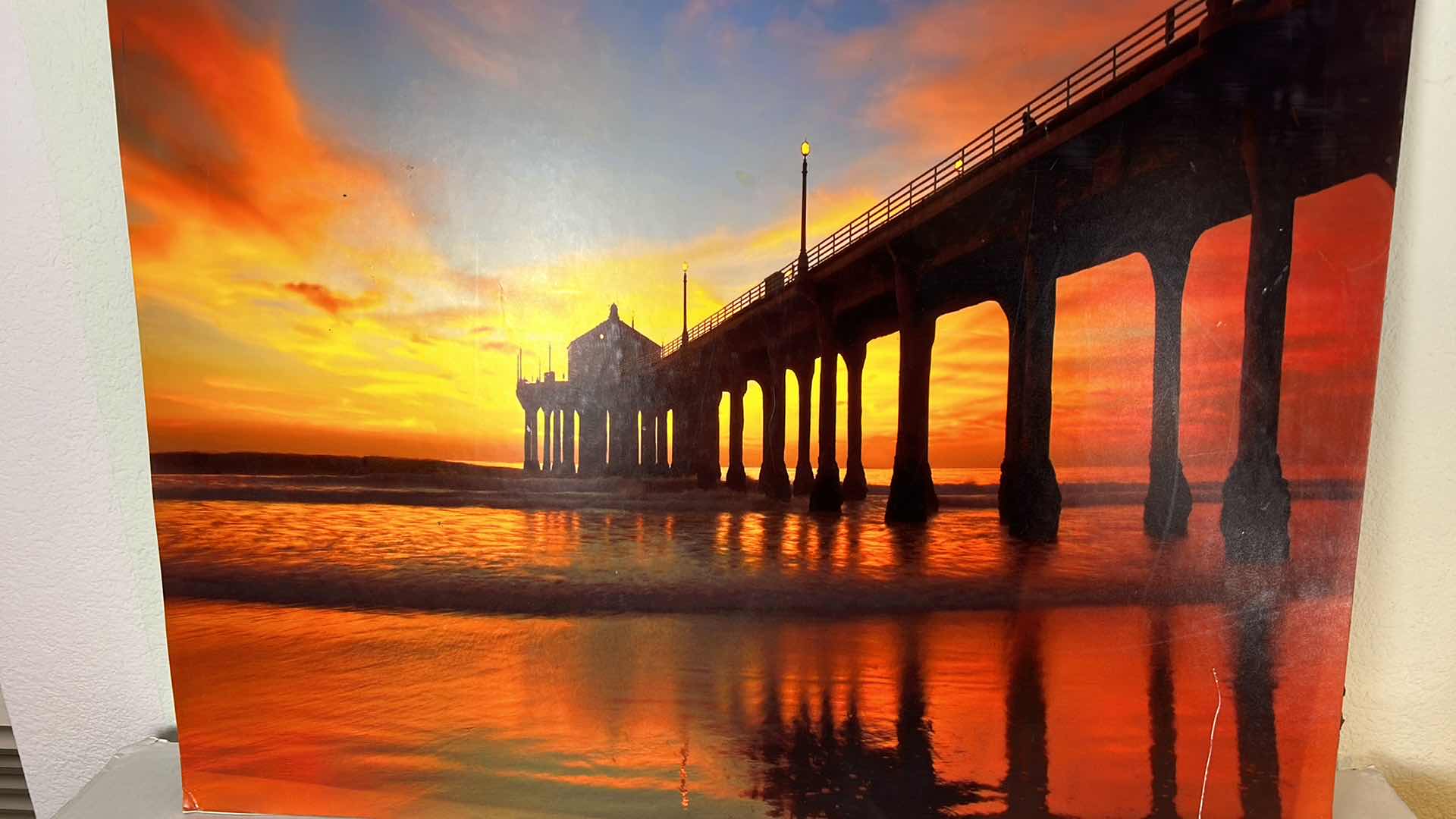 Photo 1 of PIER POSTER BOARD UNFRAMED ARTWORK 30” x 30