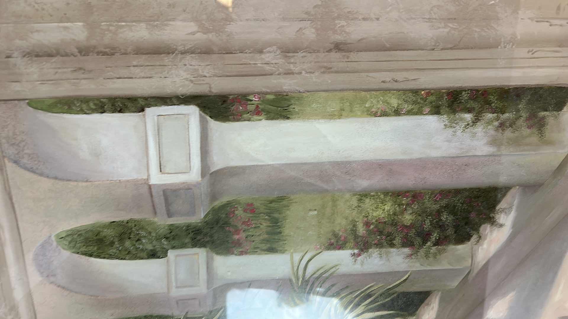 Photo 1 of FERNS AND ARCHWAYS ARTWORK FRAMED 24 1/2” x 31”