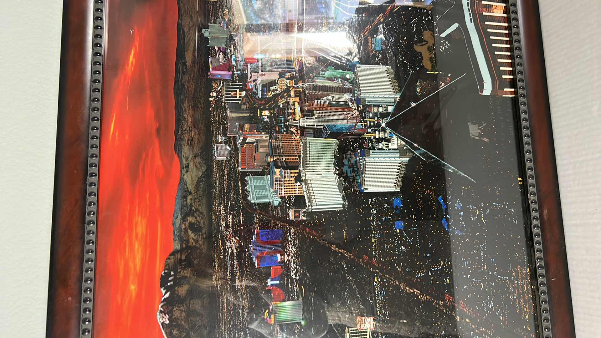 Photo 1 of LAS VEGAS FRAMED ARTWORK 40“ x 28“