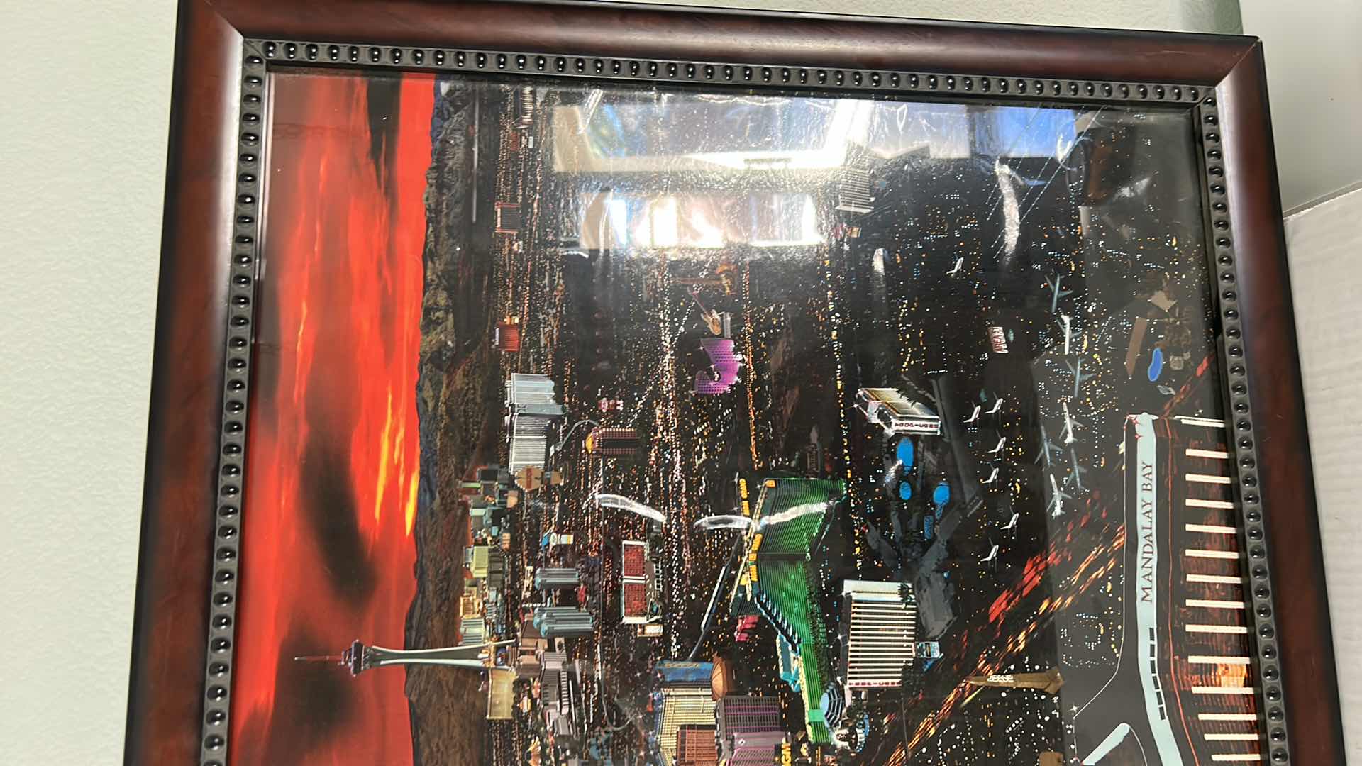 Photo 1 of LAS VEGAS FRAMED ARTWORK 40“ x 28“
