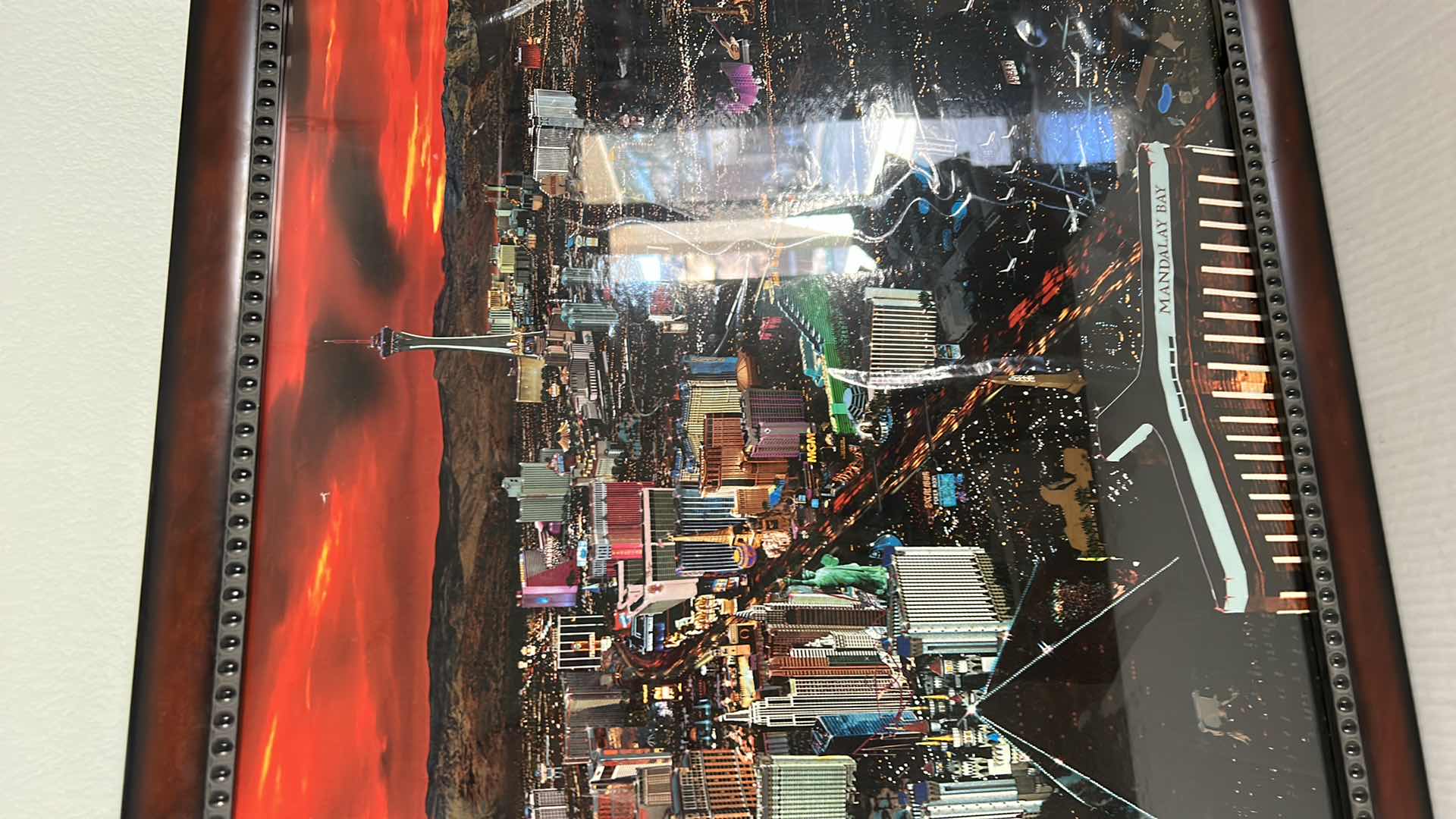 Photo 1 of LAS VEGAS FRAMED ARTWORK 40“ x 28“
