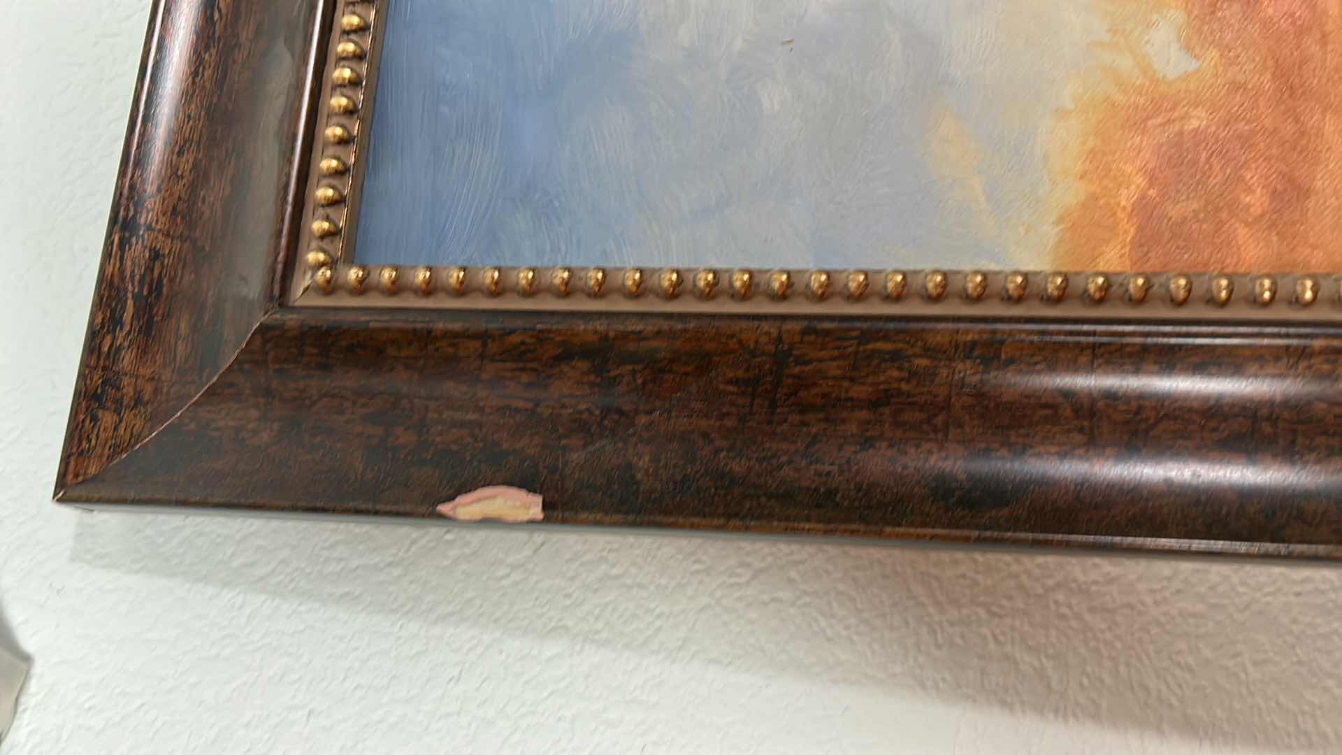 Photo 1 of OIL ON CANVAS, PALM TREES, FRAMED ARTWORK