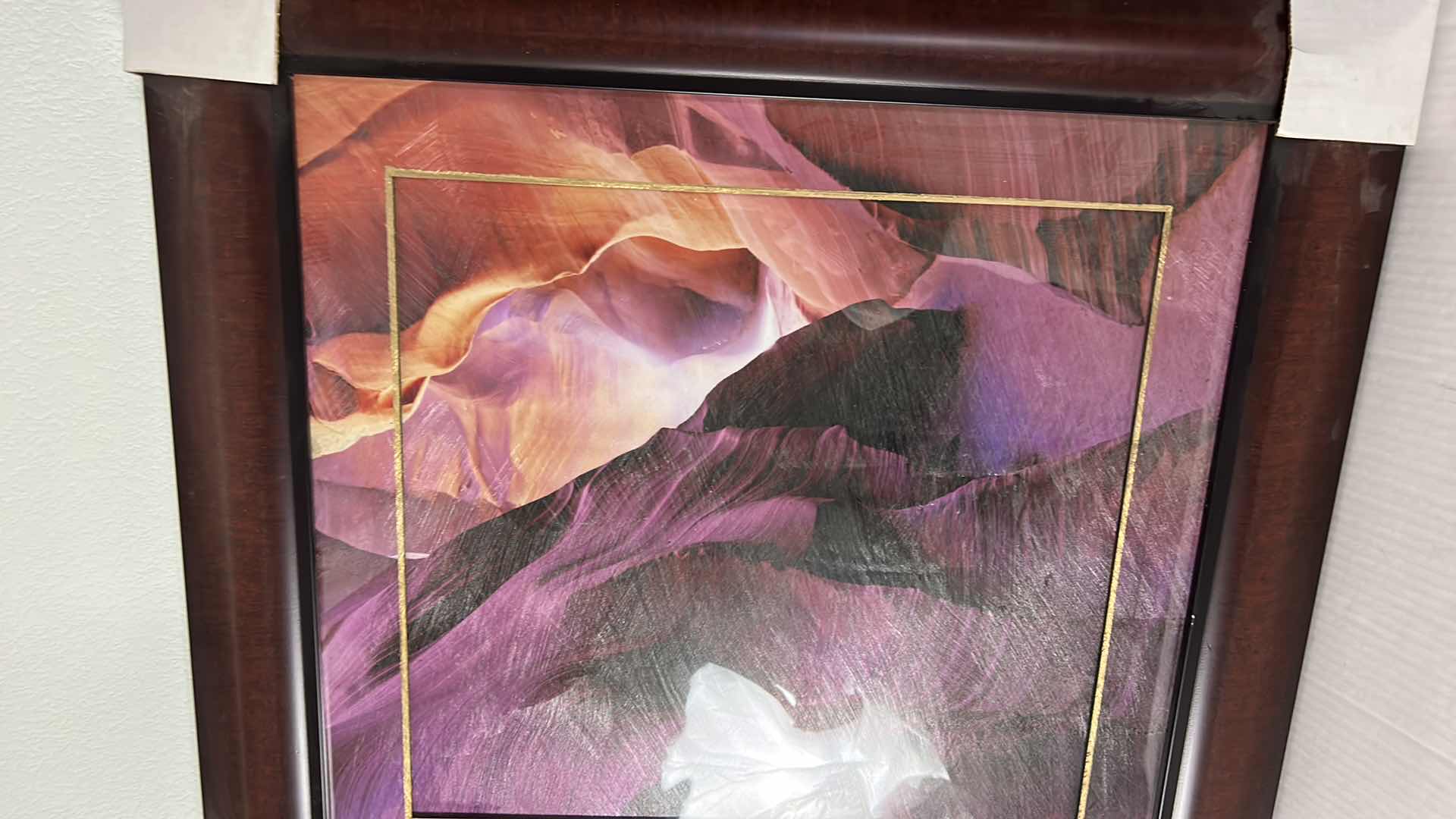 Photo 1 of LIGHT AND SHADOWS, FRAMED ARTWORK 29 1/2” x 31”