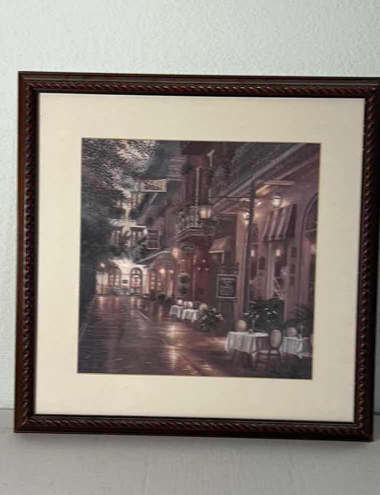 Photo 1 of NEW ORLEANS FRAMED ARTWORK 25” x 25