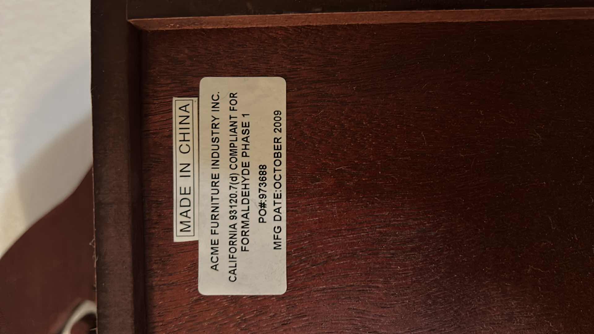 Photo 1 of CHIMING GRANDFATHER CLOCK LAMINATE 21 3/4” x 11 1/2” x 74”