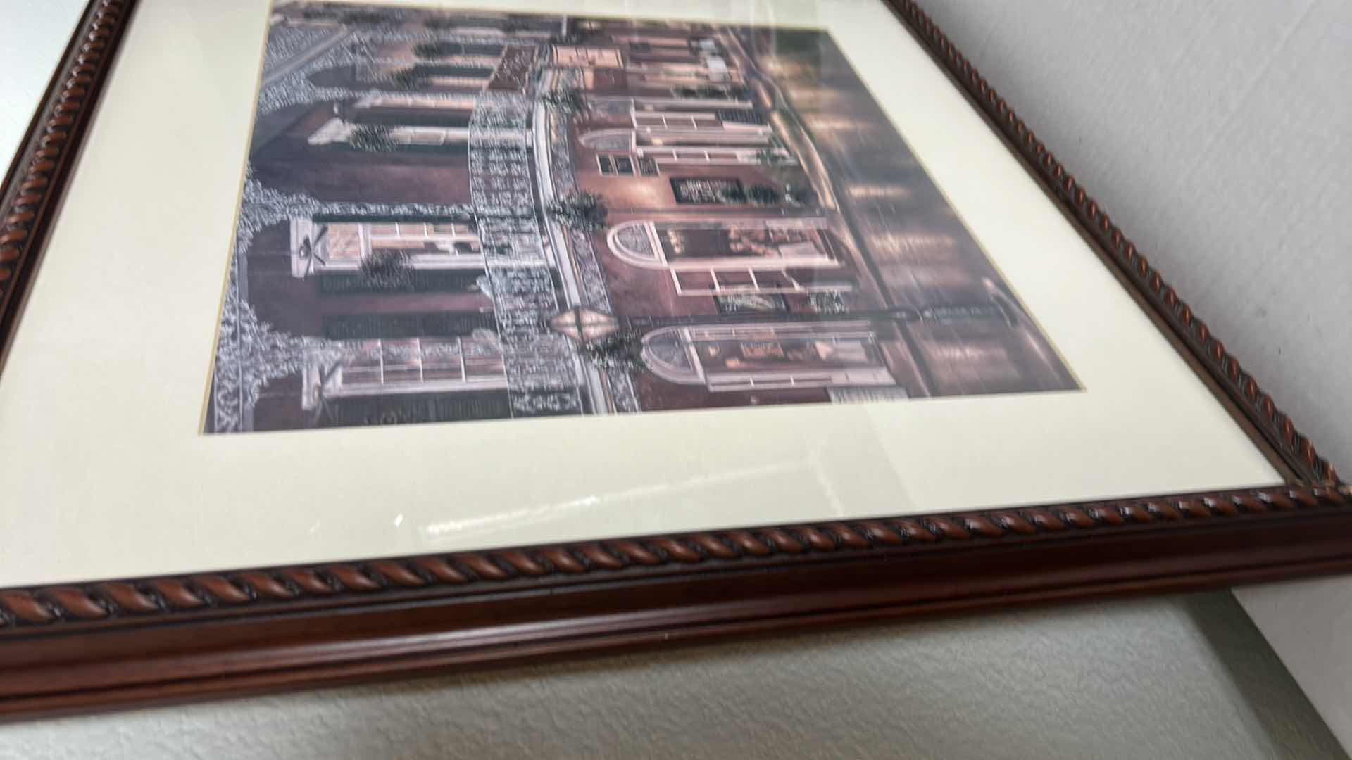 Photo 4 of NEW ORLEANS FRAMED ARTWORK 24 1/2” x 24 1/2