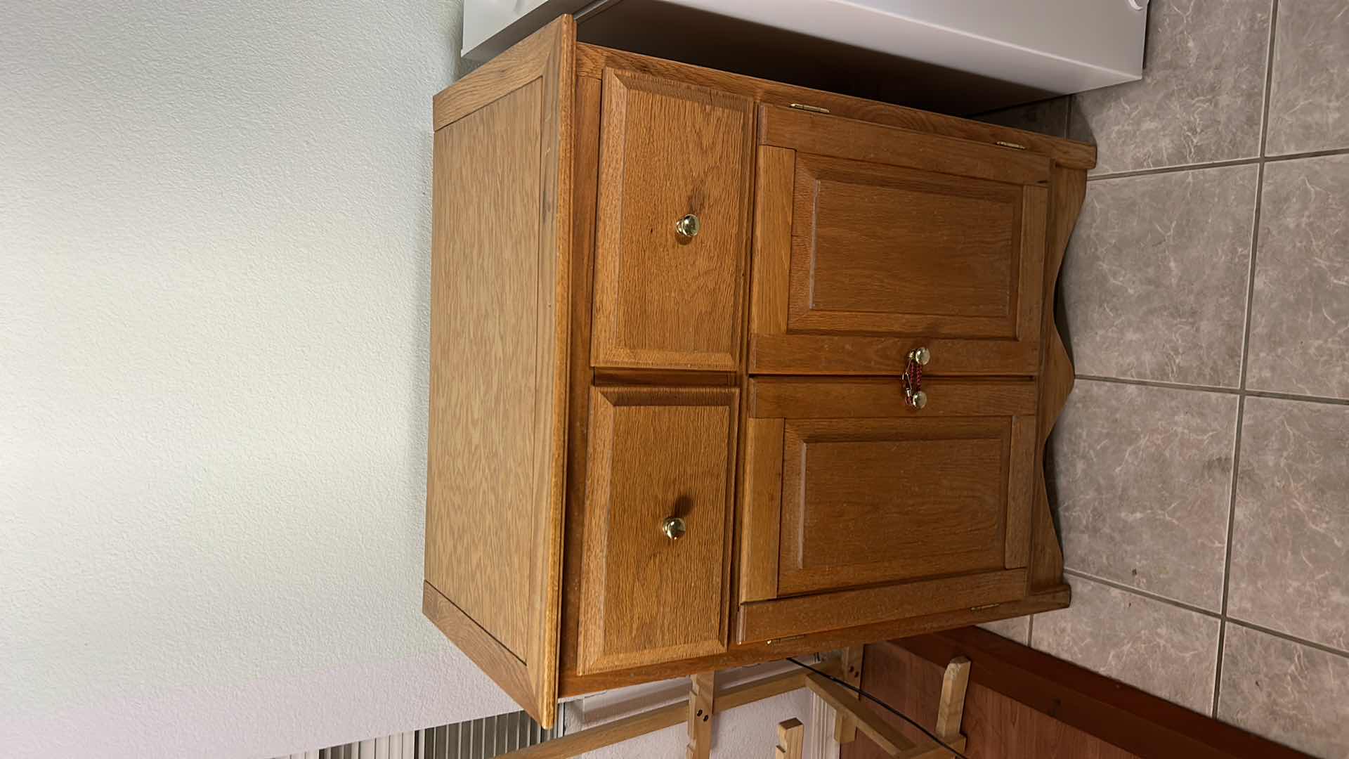 Photo 1 of VINTAGE STORAGE UNIT 29 1/2” x 19” x 35 1/2”