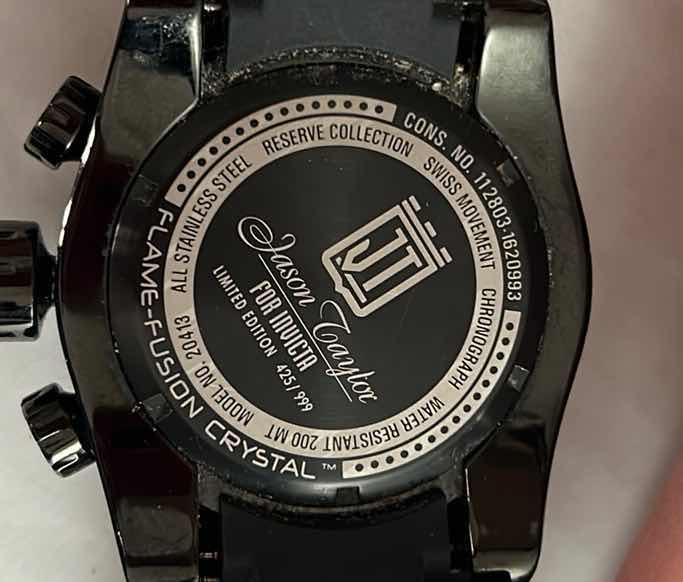 Photo 5 of INVICTA JASON TAYLOR LIMITED EDITION MENS WATCH 425/999
