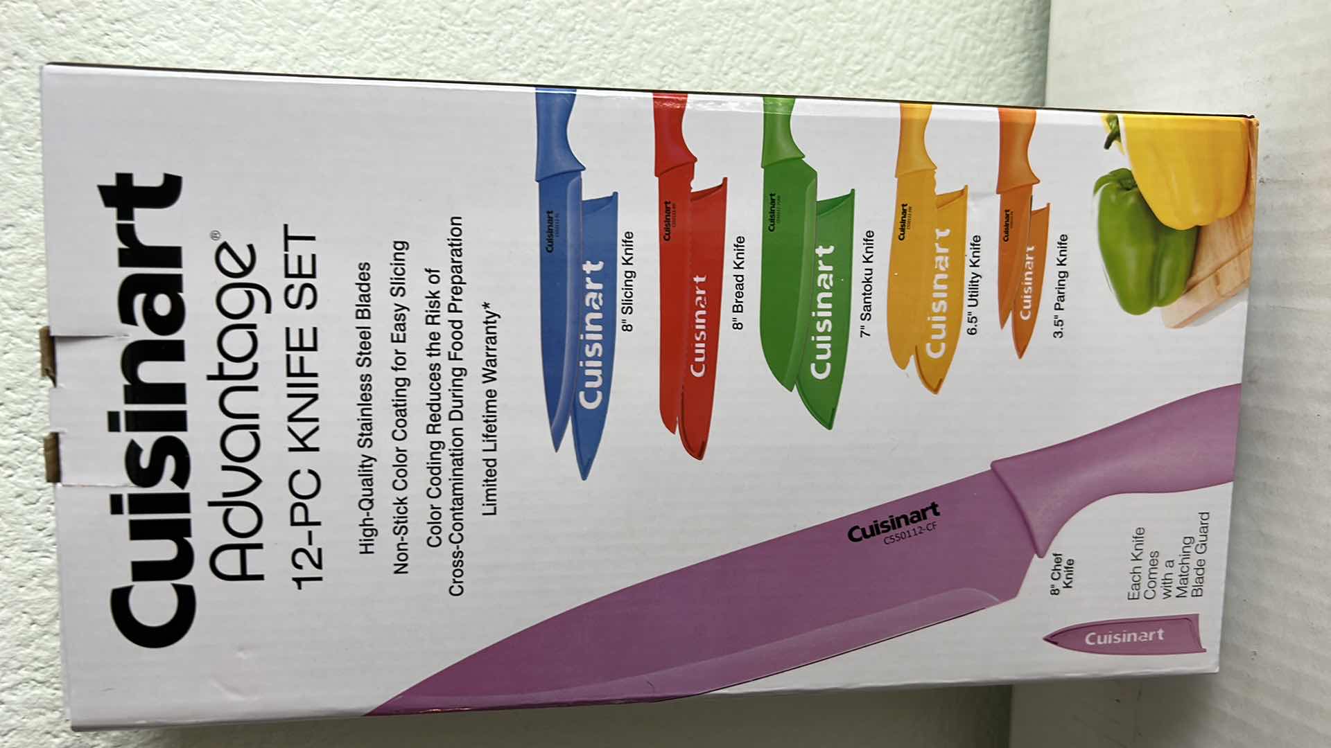 Photo 1 of NEW IN BOX 12 PC CUISINART KNIFE SET