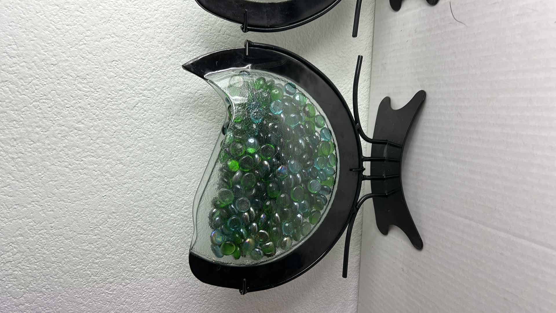 Photo 1 of 2 METAL AND GLASS HOME DECOR EACH 12” x 11”