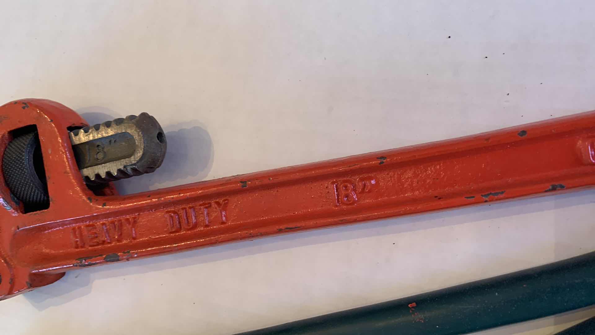 Photo 1 of PIPE WRENCH 18” AND A LARGE CHANNEL LOCK WRENCH