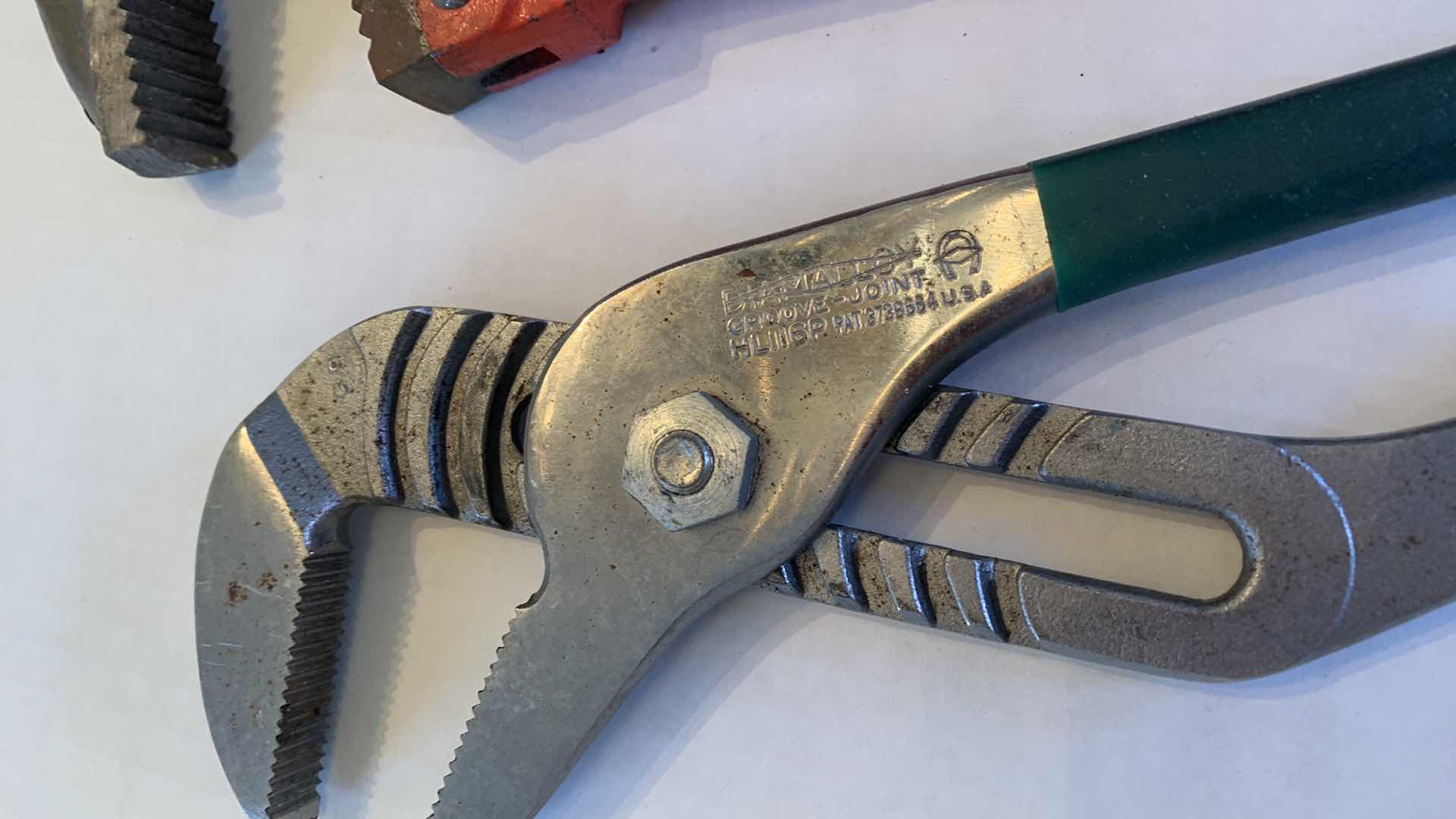 Photo 1 of PIPE WRENCH 18” AND A LARGE CHANNEL LOCK WRENCH