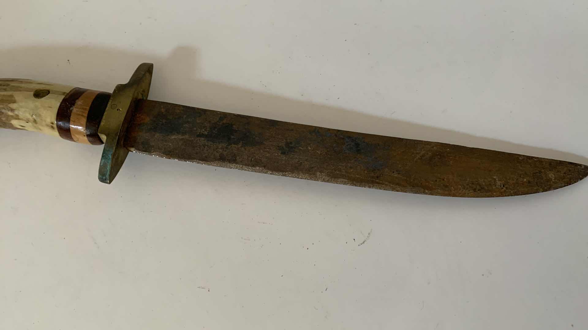 Photo 1 of BONE HANDLE KNIFE 18” LONG