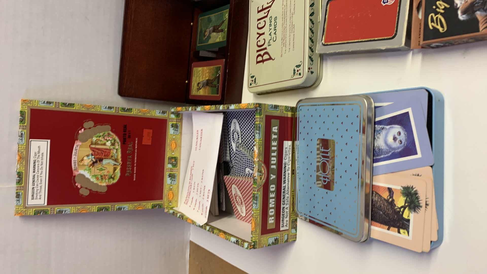 Photo 1 of BRIDGE GAME AND PLAYING CARDS