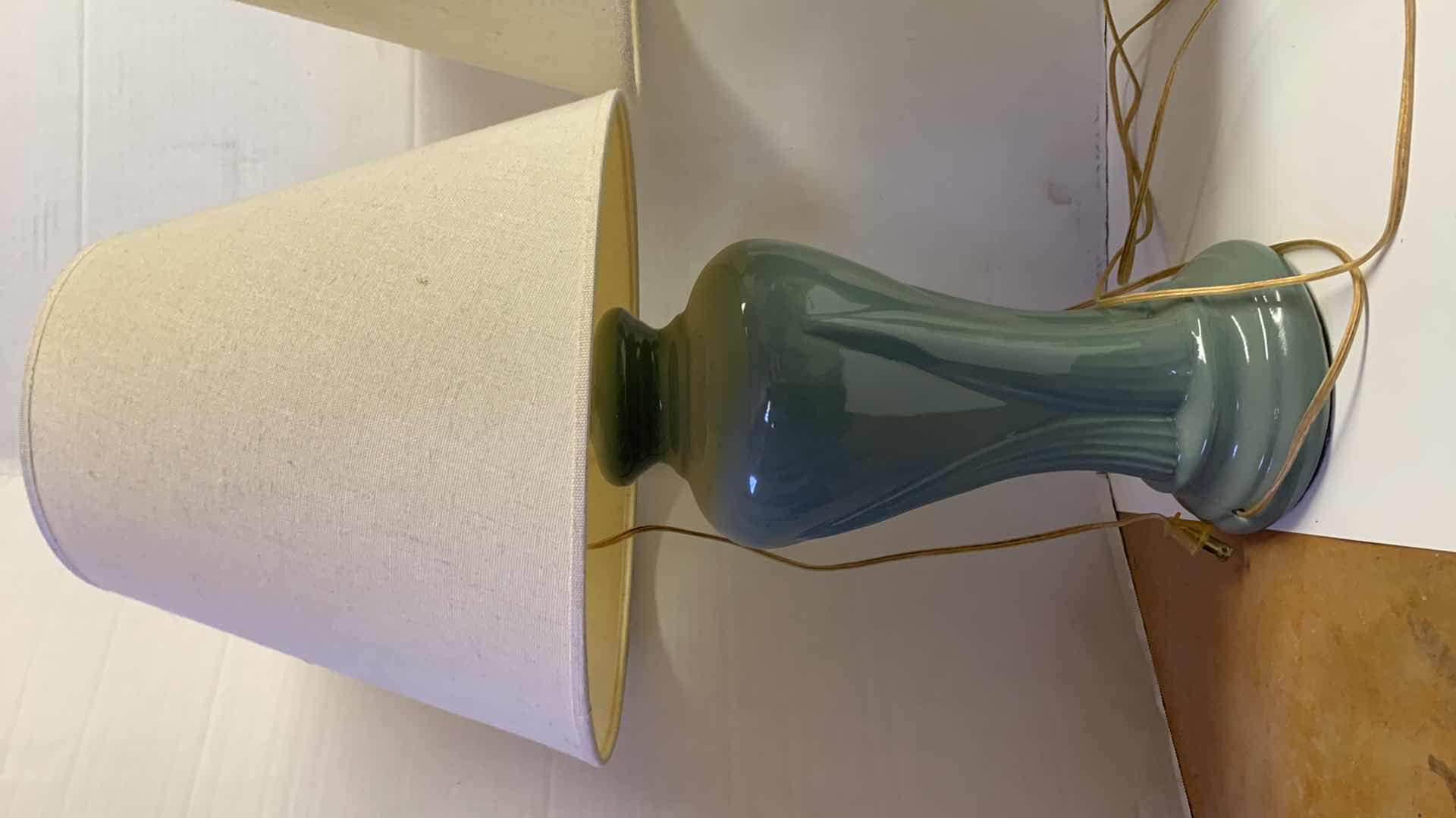 Photo 1 of PAIR OF LAMPS 26” TALL